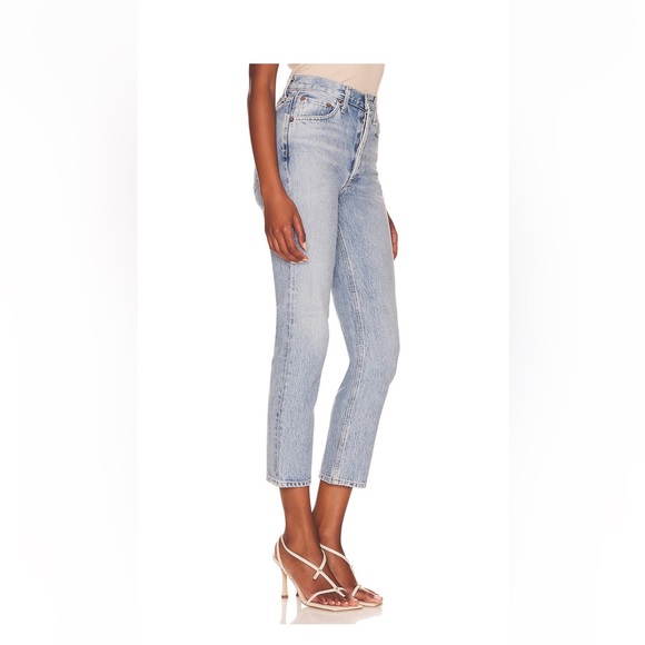 AGOLDE Riley High Rise Crop - Picture 2 of 3